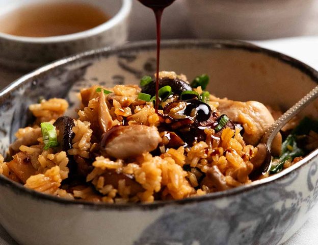 One pot ginger chicken and rice