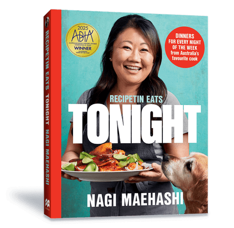 Tonight book standing up with shadow